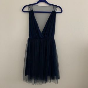 NWOT ASOS Navy Party Dress